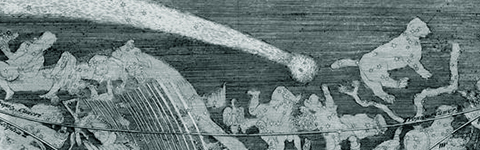 CUT 17 Cometa de 1680 por Matthaus Merian en 1696