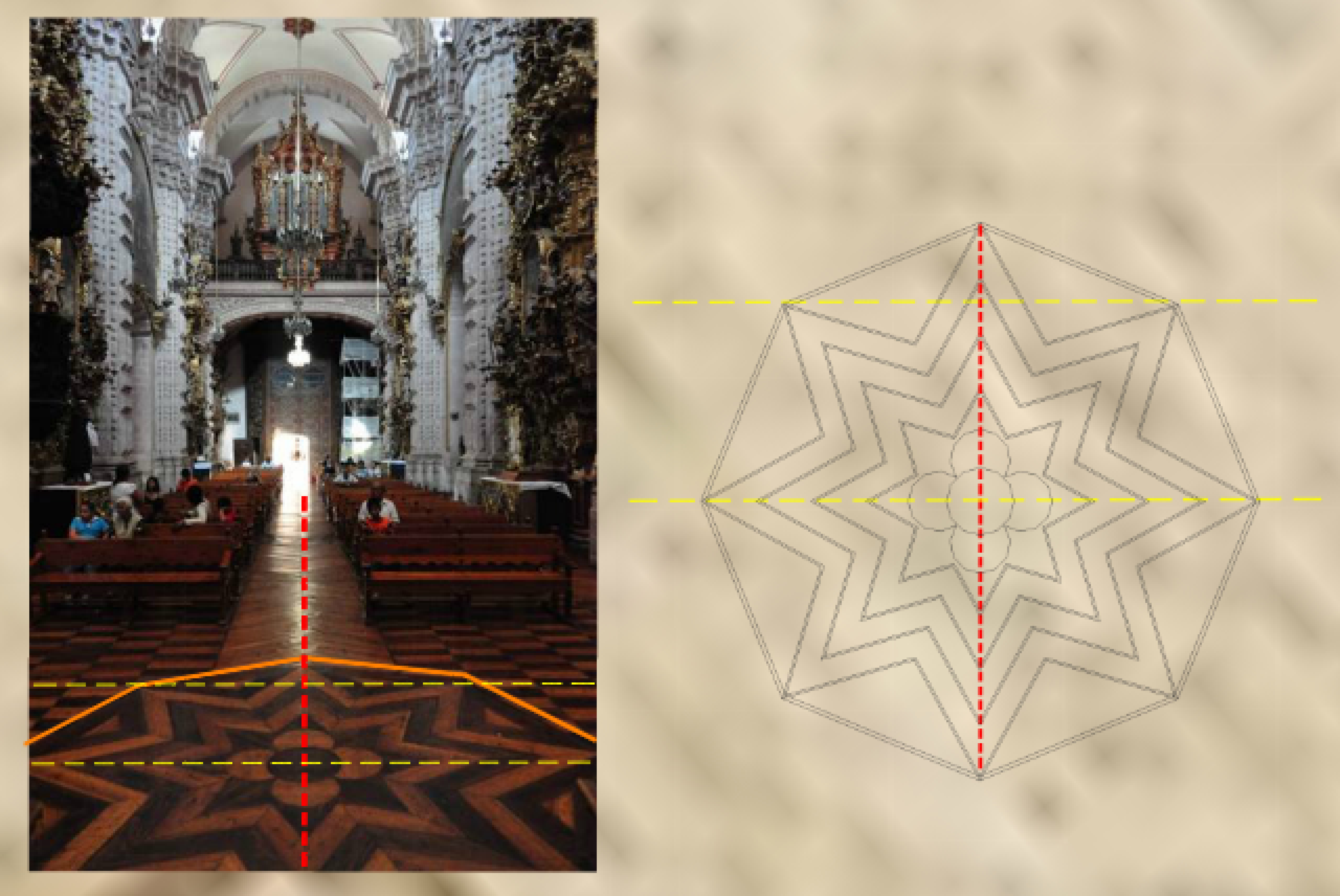 Una estrella descentrada y la cuadratura del círculo, en la Parroquia de  Santa Prisca en Taxco de Alarcón | Revista .925 Artes y Diseño