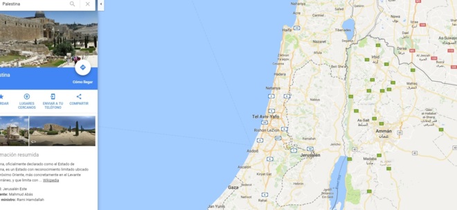 Captura de pantalla de Google Maps.