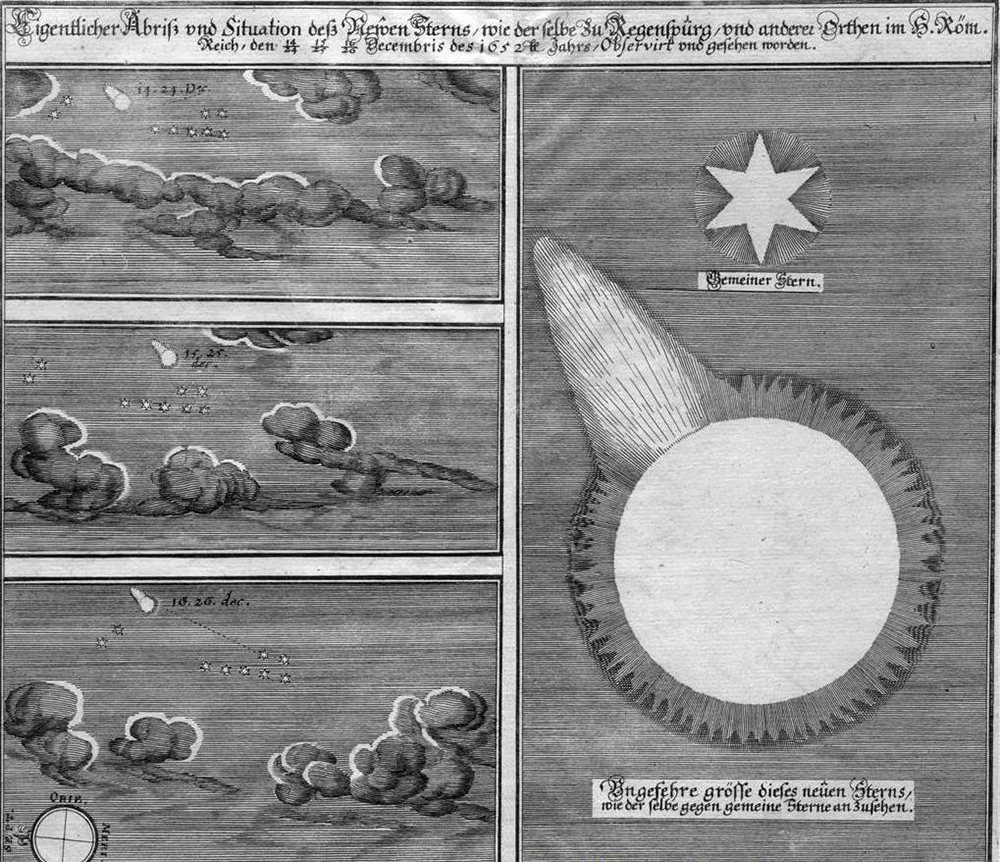 13 Cometografía de Kronk, Cometa de 1652