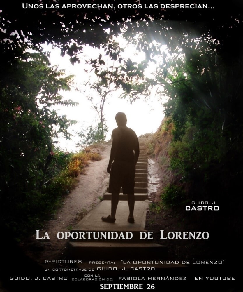 Poster cortometraje. Guido J Castro (2020)